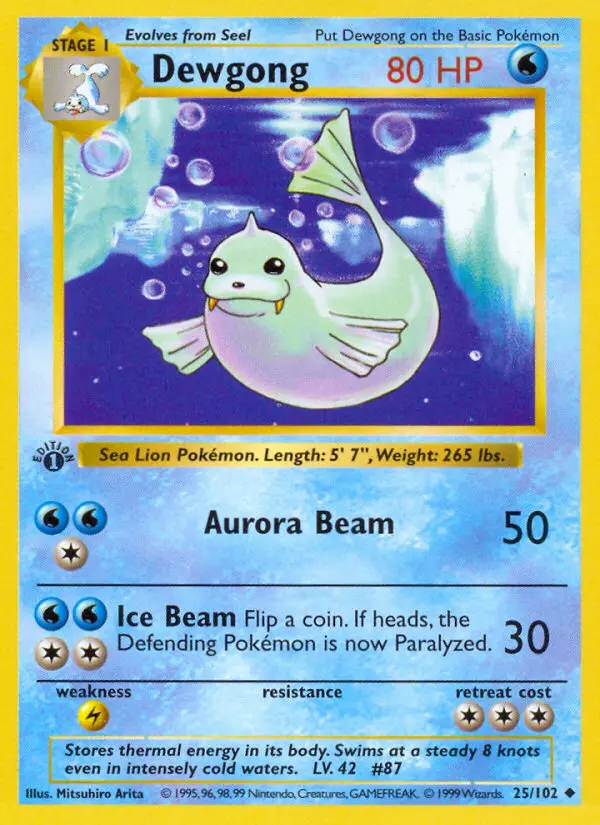 Image of the card Dewgong