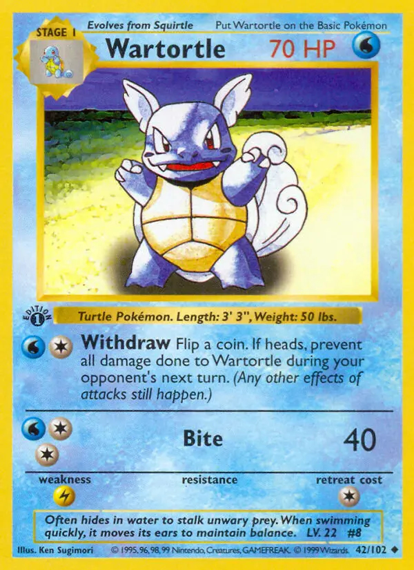 Image of the card Wartortle