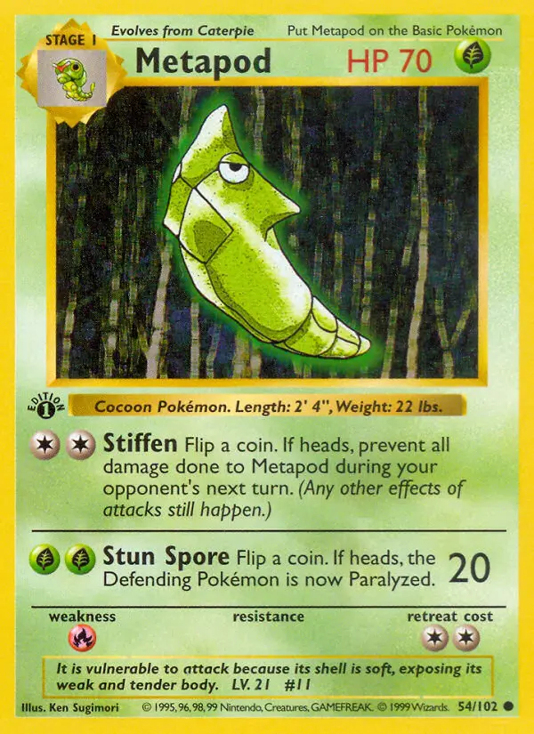 Image of the card Metapod