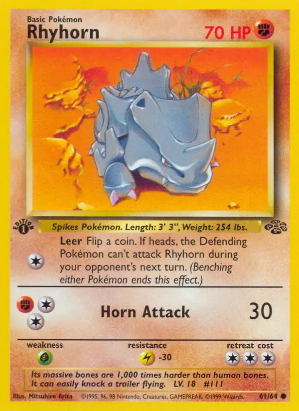 Image of the card Rhyhorn