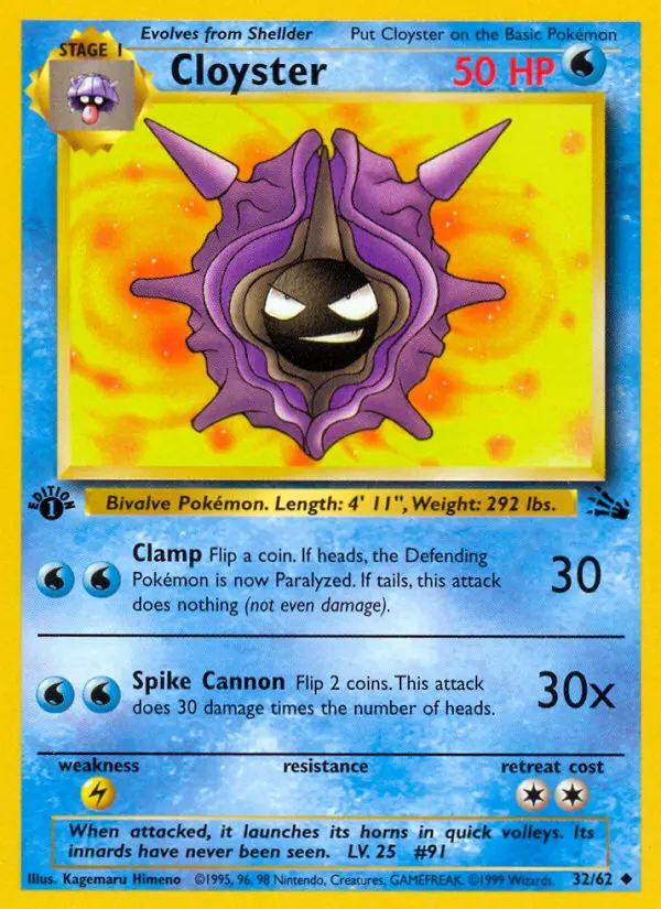 Image of the card Cloyster