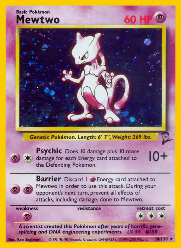 Image of the card Mewtwo