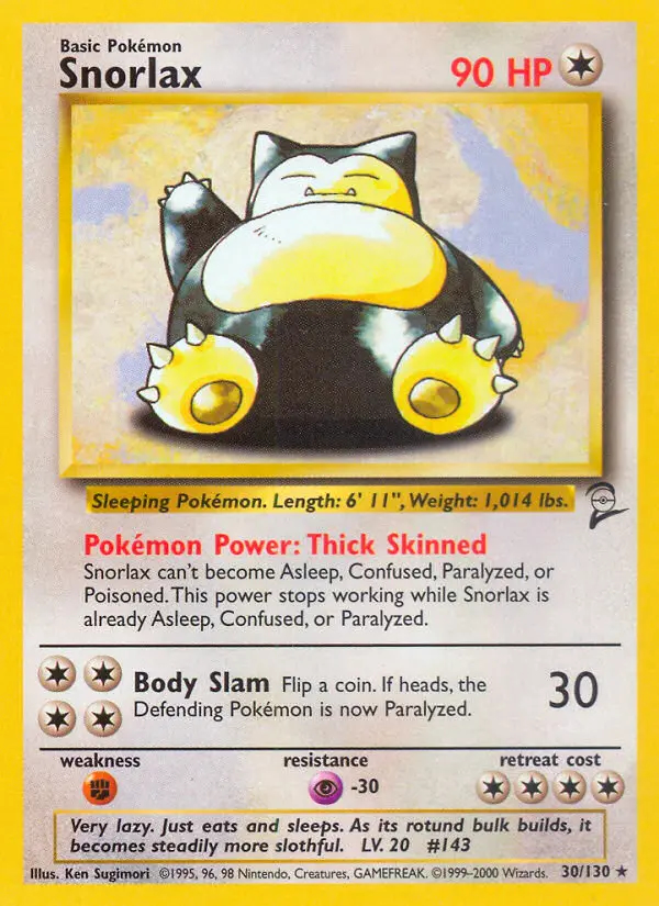 Image of the card Snorlax