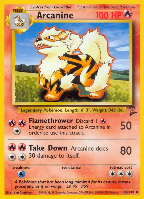 Image of the card Arcanine