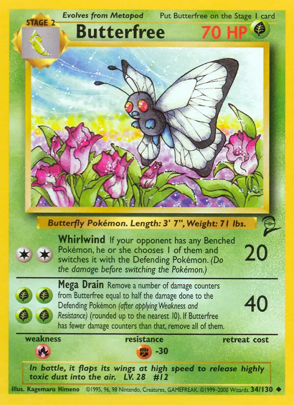 Image of the card Butterfree