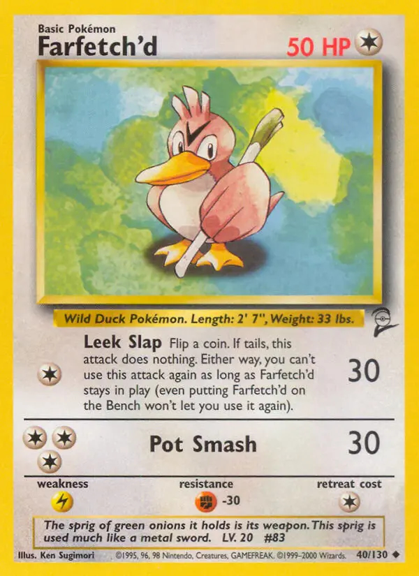 Image of the card Farfetch'd