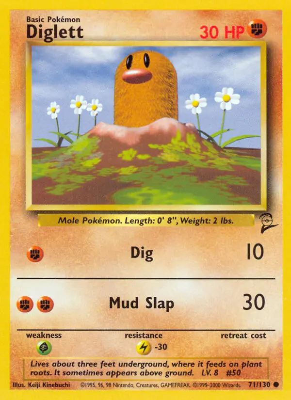 Image of the card Diglett