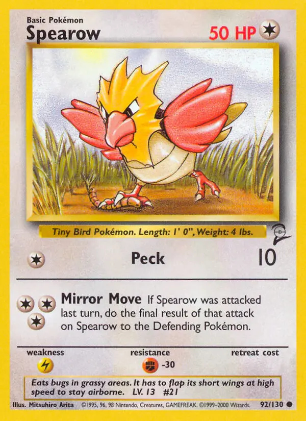 Image of the card Spearow