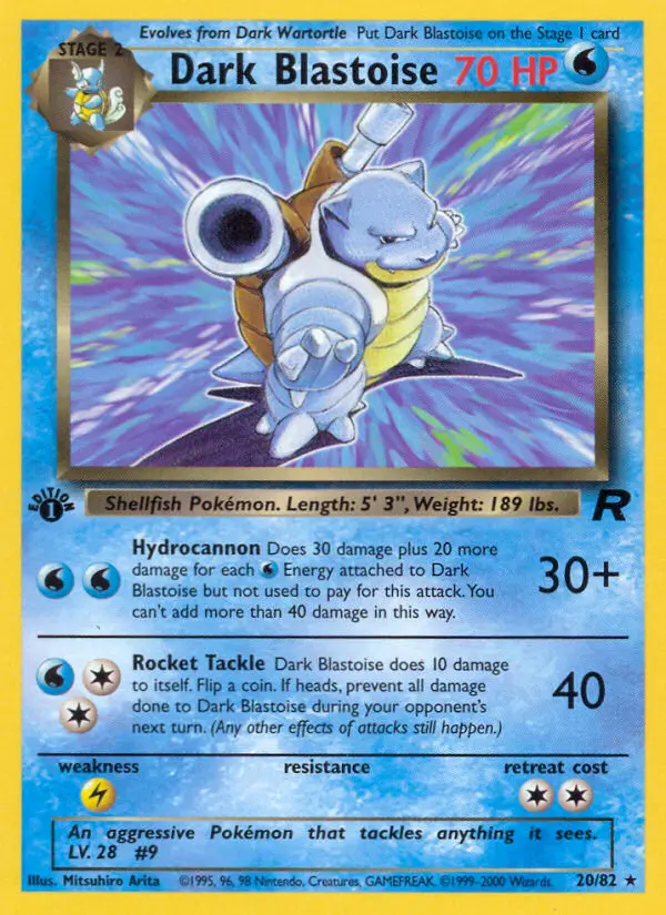 Image of the card Dark Blastoise