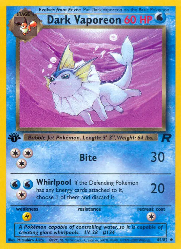 Image of the card Dark Vaporeon
