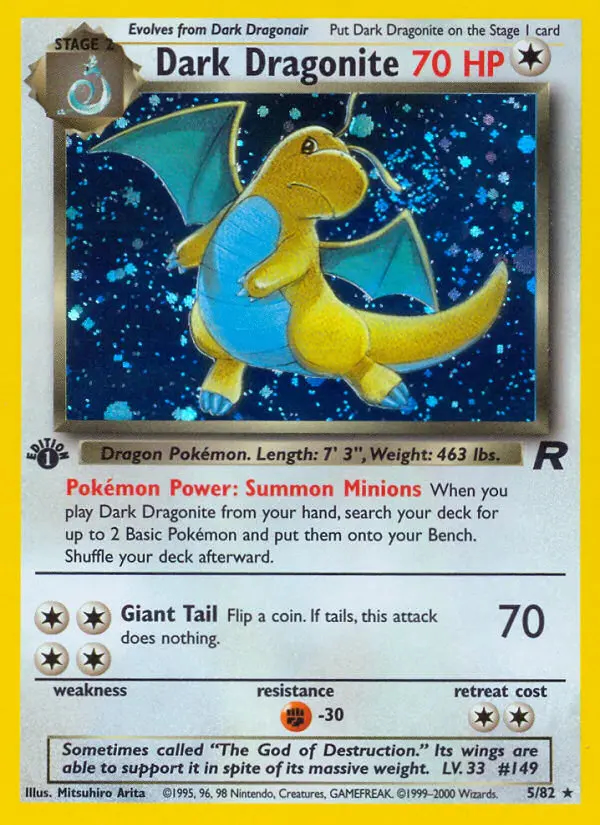 Image of the card Dark Dragonite