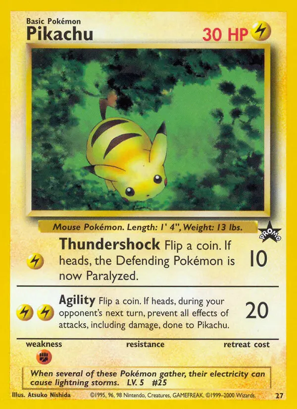 Image of the card Pikachu
