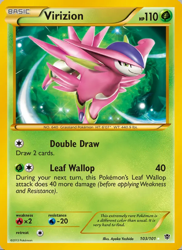 Image of the card Virizion