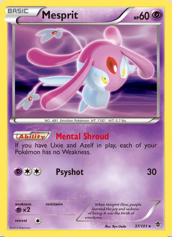 Image of the card Mesprit