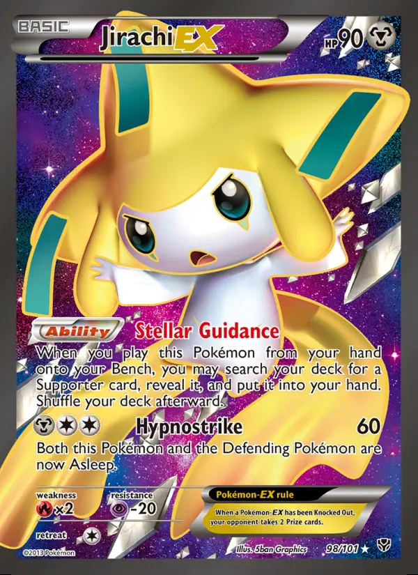 Image of the card Jirachi-EX