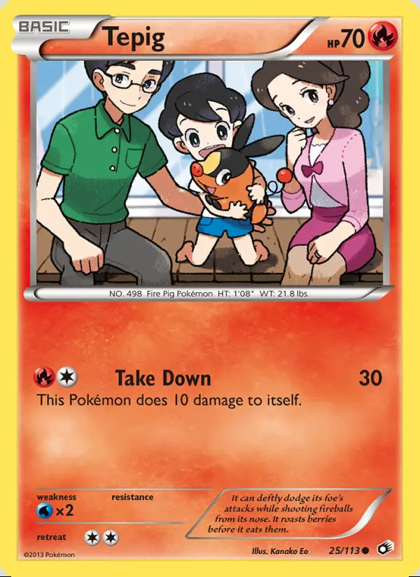Image of the card Tepig