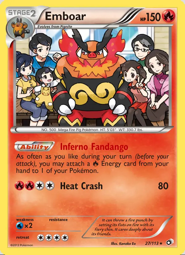 Image of the card Emboar