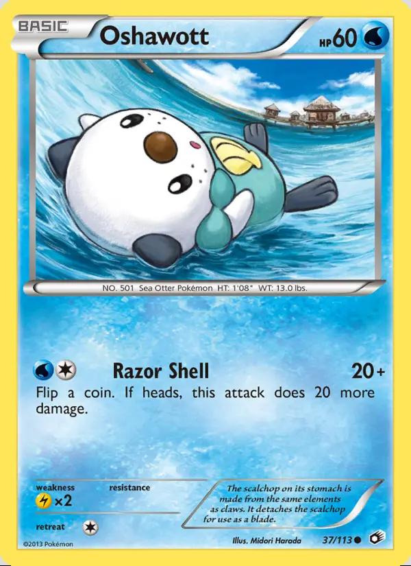 Image of the card Oshawott