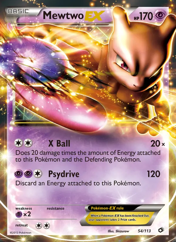 Image of the card Mewtwo-EX