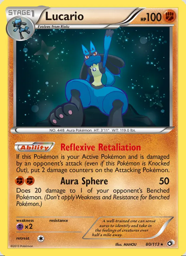 Image of the card Lucario