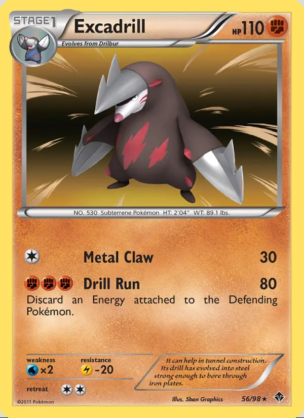 Image of the card Excadrill