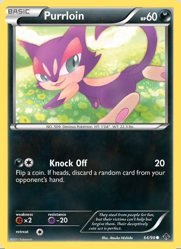 Image of the card Purrloin