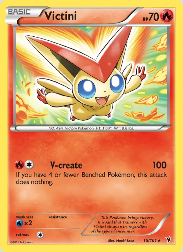 Image of the card Victini