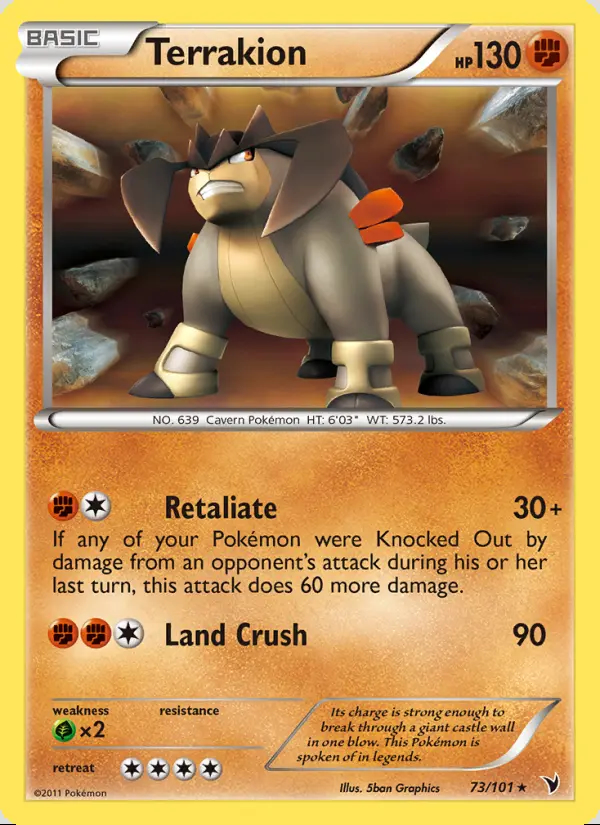 Image of the card Terrakion