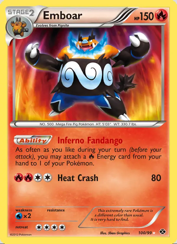 Image of the card Emboar