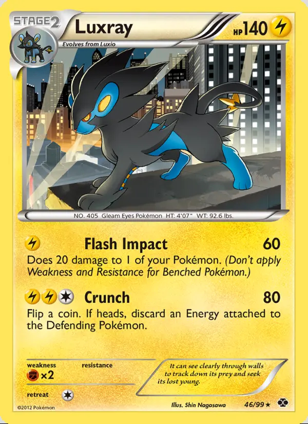 Image of the card Luxray