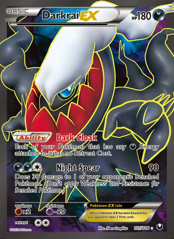 Image of the card Darkrai-EX