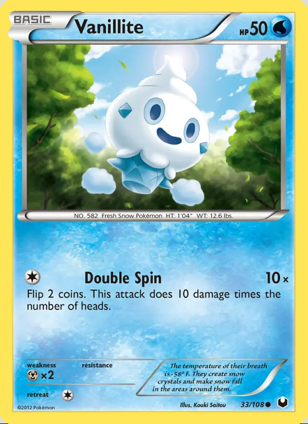 Image of the card Vanillite