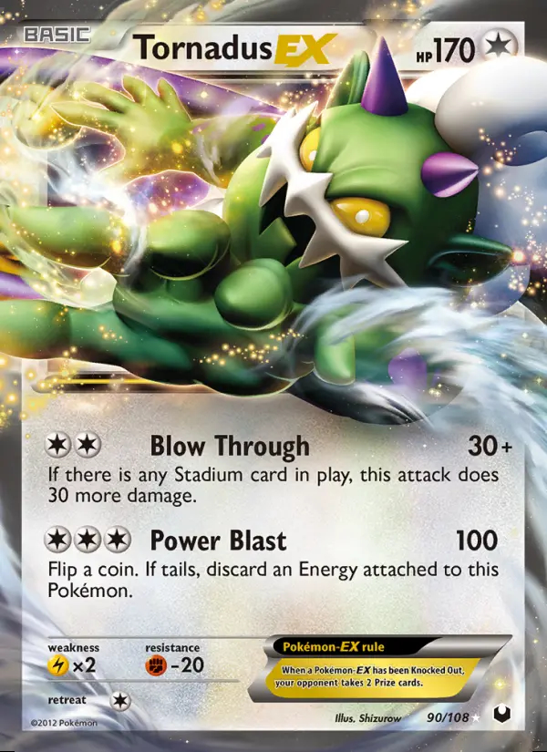 Image of the card Tornadus-EX
