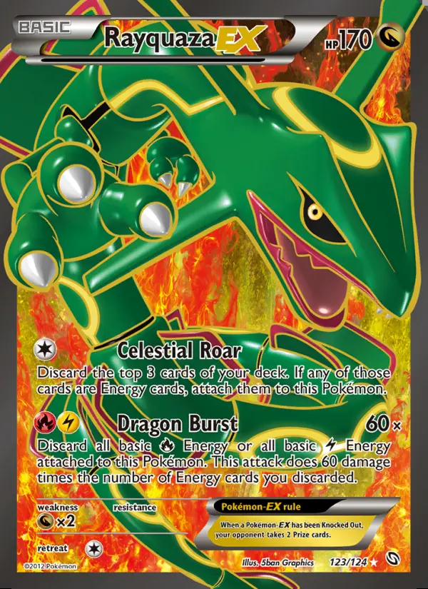 Image of the card Rayquaza-EX