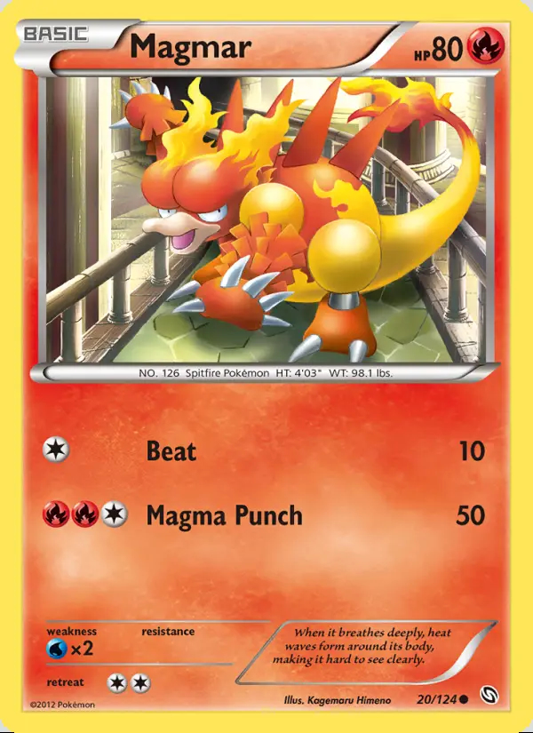 Image of the card Magmar