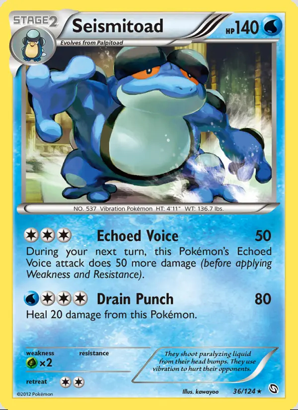 Image of the card Seismitoad