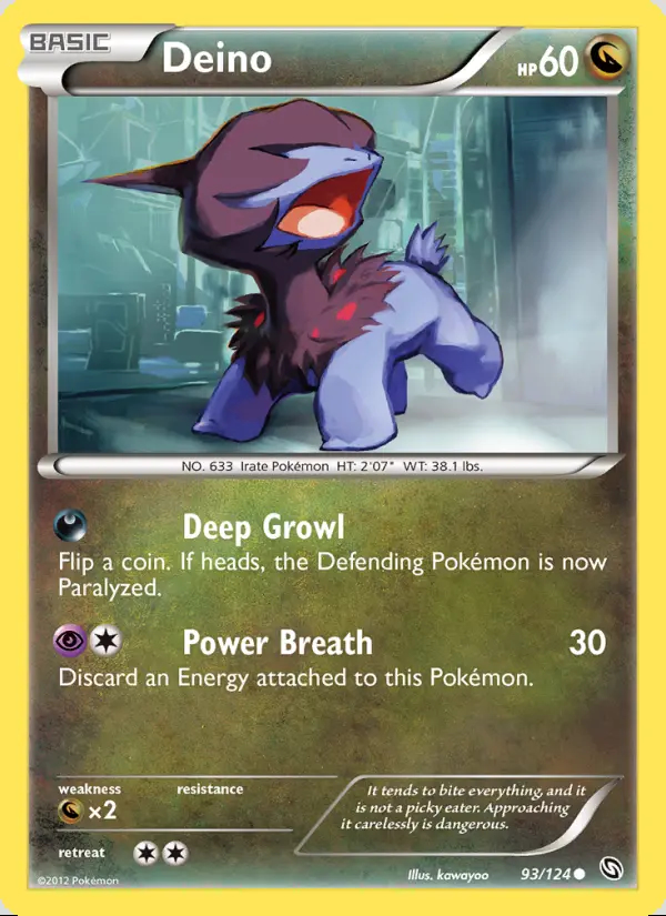Image of the card Deino