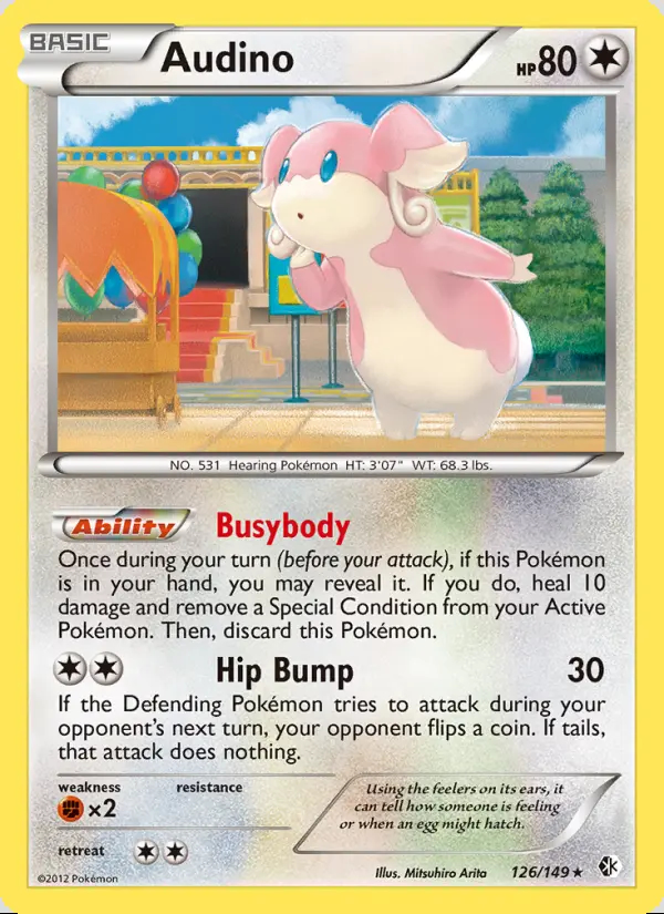 Image of the card Audino