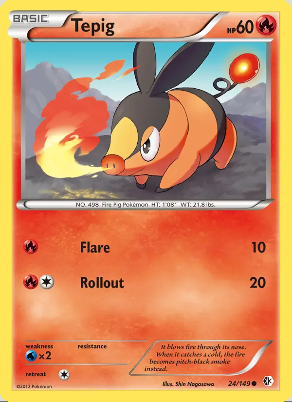 Image of the card Tepig
