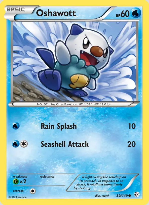 Image of the card Oshawott