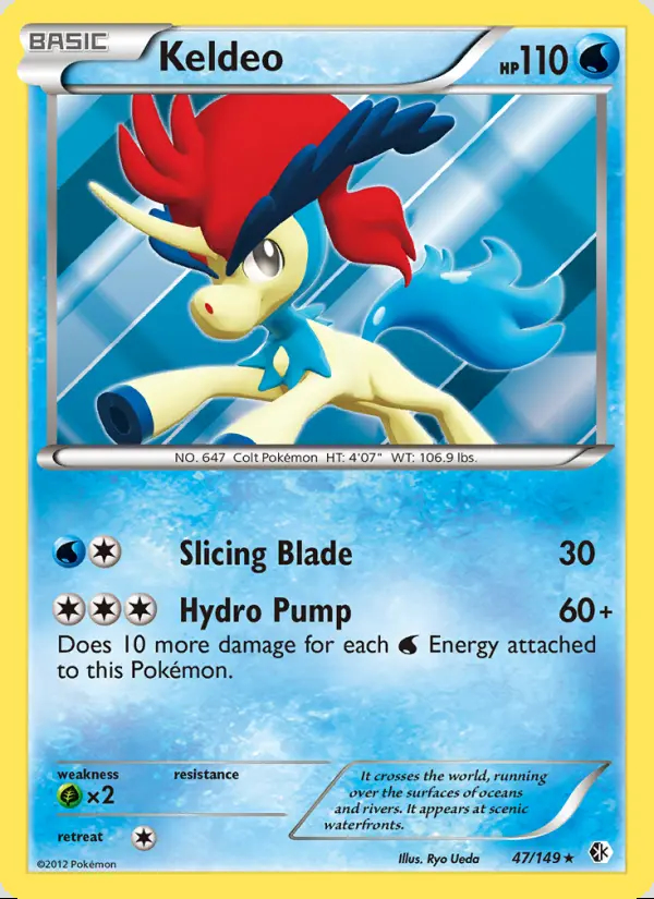Image of the card Keldeo