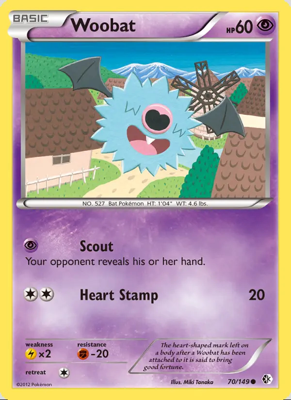 Image of the card Woobat