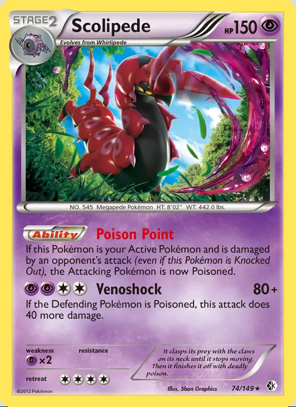 Image of the card Scolipede
