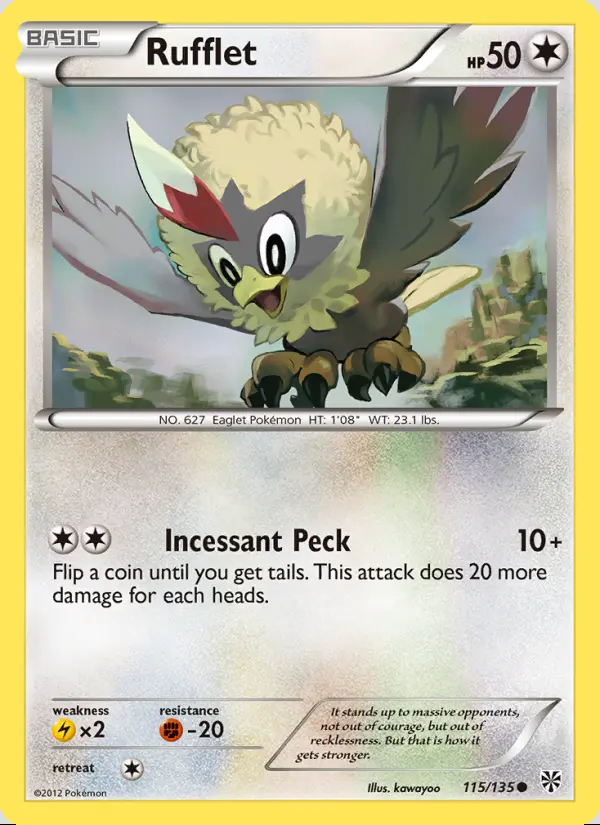 Image of the card Rufflet