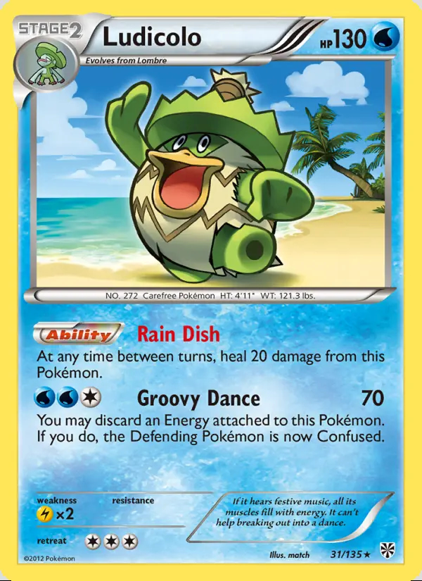 Image of the card Ludicolo