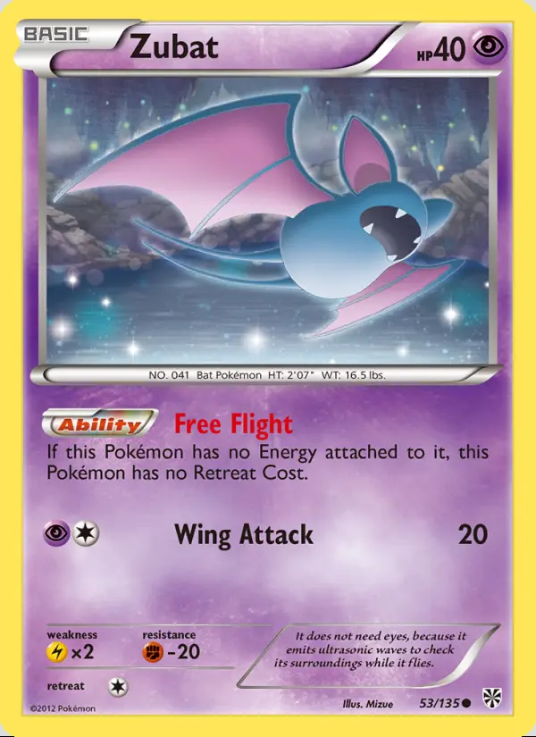 Image of the card Zubat