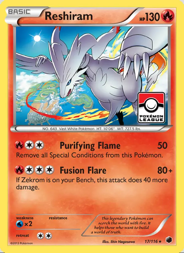 Image of the card Reshiram