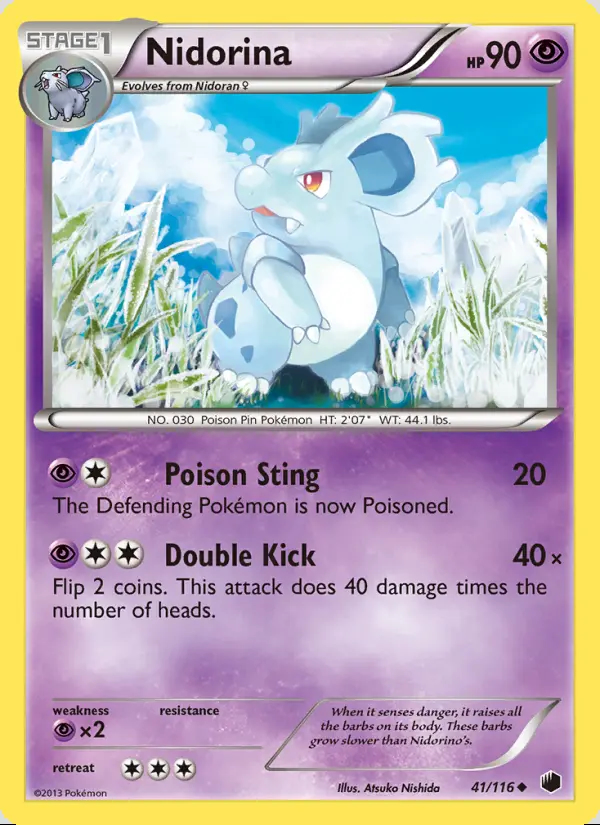Image of the card Nidorina
