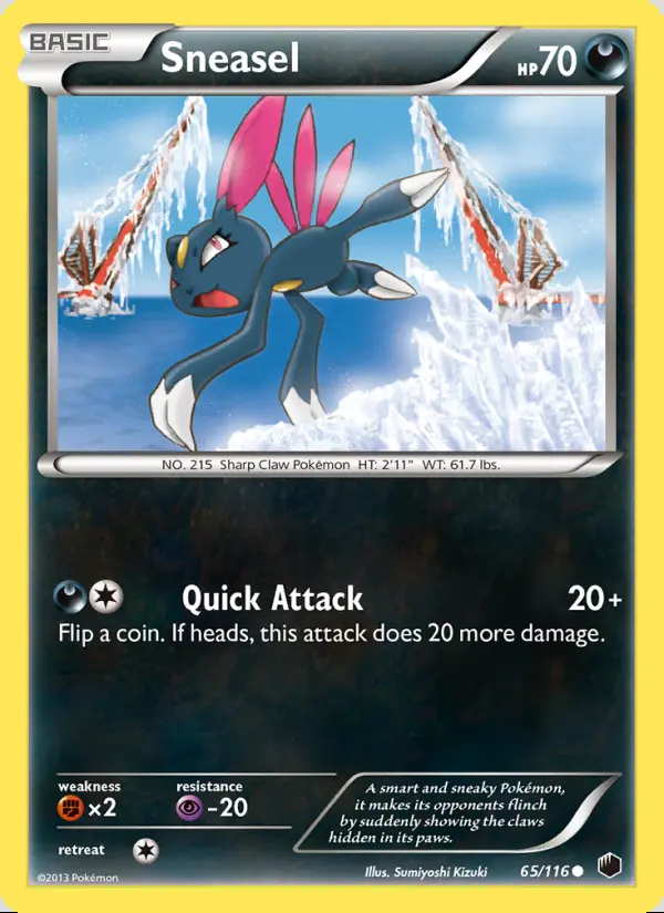 Image of the card Sneasel