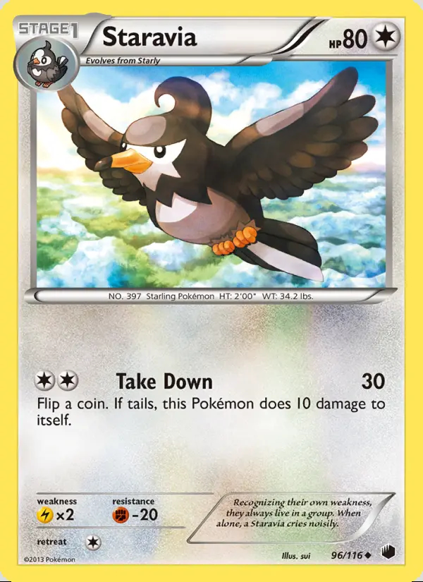 Image of the card Staravia